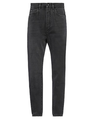 DOLCE&GABBANA Denim trousers Black 100% Cotton