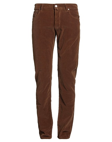 JACOB COHЁN Pantalone Marrone 98% Cotone, 2% Elastan