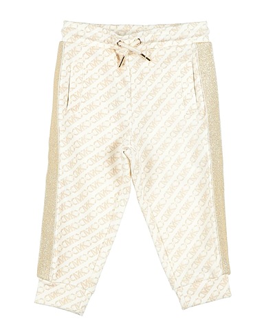 MICHAEL KORS KIDS Casual trouser White 72% Polyester, 24% Viscose, 4% Elastane, Cotton