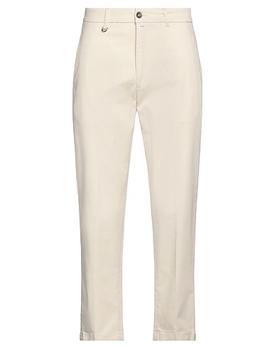 SIVIGLIA Casual trouser Off white 97% Cotton, 3% Elastane