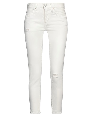 MOUSSY Jeans Weiß 99% Baumwolle, 1% Elastan