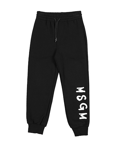 MSGM Hosen Schwarz 100% Baumwolle
