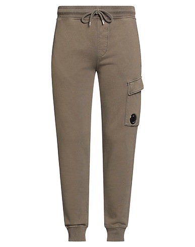 C.P. COMPANY Pantalone Verde militare 100% Cotone