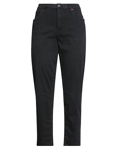 TRUE RELIGION Denim trousers Black 70% Cotton, 18% Modal, 8% Polyester, 4% Elastane