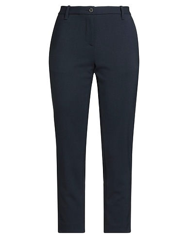 NINE IN THE MORNING Casual pants Midnight blue 64% Wool, 28% Polyamide, 8% Elastane