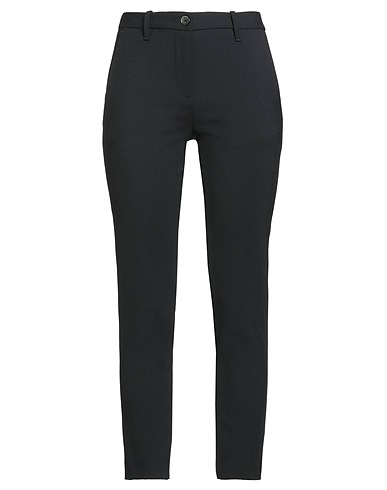 NINE IN THE MORNING Casual trouser Black 64% Wool, 28% Polyamide, 8% Elastane