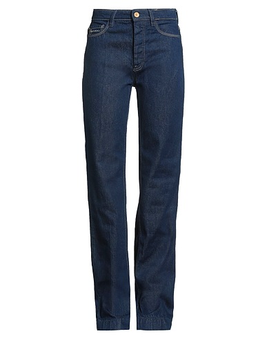 GUESS Denim trousers Blue 87% Cotton, 13% Modal