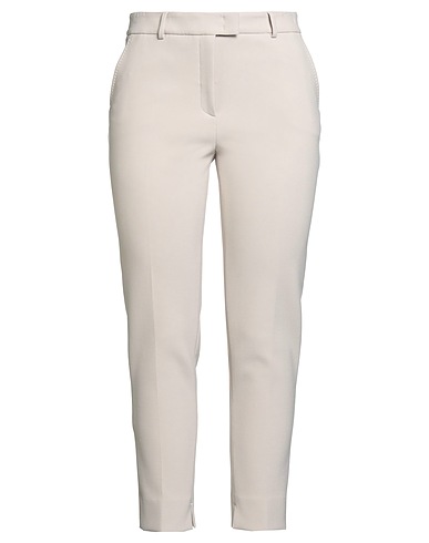 PESERICO Hosen Hellgrau 64% Polyester, 27% Viskose, 6% Baumwolle, 3% Elastan