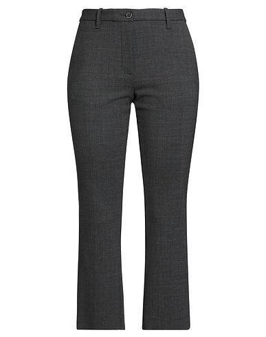 NINE IN THE MORNING Casual trouser Charcoal 64% Wool, 28% Polyamide, 8% Elastane