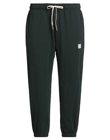 YES LONDON Pantalone Verde scuro 100% Cotone