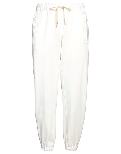 YES LONDON Casual pants White 100% Cotton
