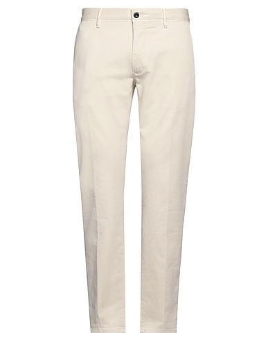 INCOTEX Casual pants SLACKS BY SLOWEAR Off white 98% Cotton, 2% Elastane