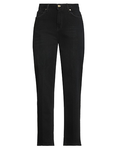 BRIGLIA 1949 Denim pants Black 99% Cotton, 1% Elastane