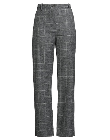 NINE IN THE MORNING Casual trouser Charcoal 100% Wool