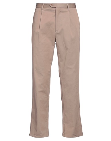 ETRO Casual pants Taupe 98% Cotton, 2% Elastane