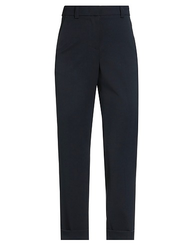 PESERICO Casual trouser Midnight blue 53% Polyester, 43% Virgin Wool, 4% Elastane
