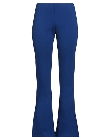 MARIUCCIA Casual trouser Blue 70% Viscose, 25% Polyamide, 5% Elastane