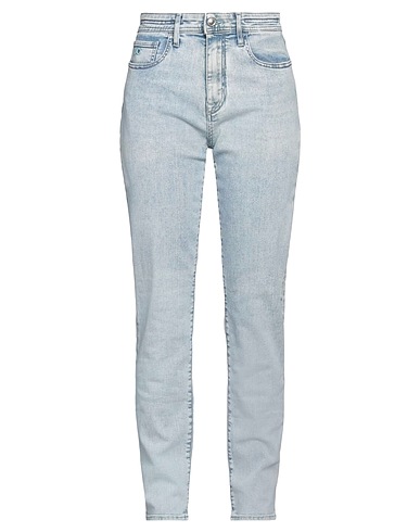 JACOB COHЁN Denim trousers Blue 92% Cotton, 6% Elastomultiester, 2% Elastane