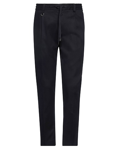 PAOLO PECORA パンツ ネイビー テンセル 64% / コットン 34% / ポリウレタン 2%