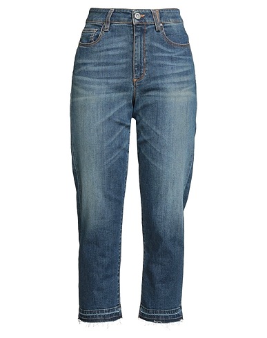 LATINO' Denim trousers Blue 98% Cotton, 2% Elastane