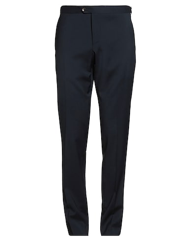 LARDINI Casual pants BLU NOTTE 100% Wool