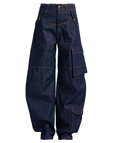 DARKPARK Denim trousers Blue 100% Cotton