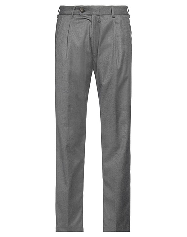 MESSAGERIE Casual trouser PATRIZIO PISCAGLIA Grey 48% Polyester, 29% Viscose, 20% Wool, 3% Elastane