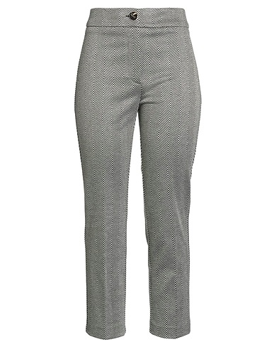 LIU •JO Casual trouser Black 70% Polyester, 18% Viscose, 10% Metallic Polyester, 2% Elastane