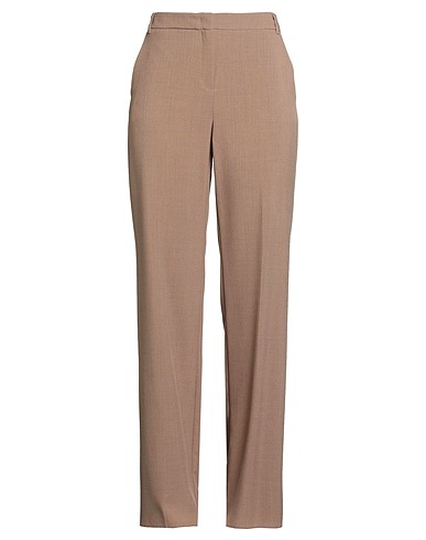 MARELLA Casual trouser Camel 97% Polyester, 3% Elastane