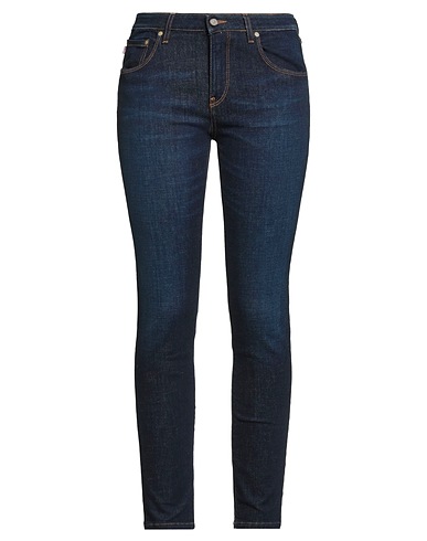 BLAUER. Denim trousers Blue 99% Cotton, 1% Elastane