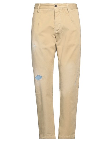 MAURIZIO MASSIMINO Hosen Beige 100% Baumwolle