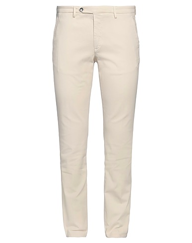 BRIGLIA 1949 Casual trouser Beige 97% Cotton, 3% Elastane