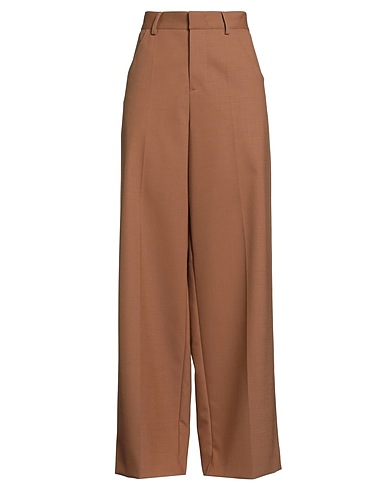 PHILOSOPHY di LORENZO SERAFINI Casual trouser Brown 54% Polyester, 44% Wool, 2% Elastane, Viscose, Cotton