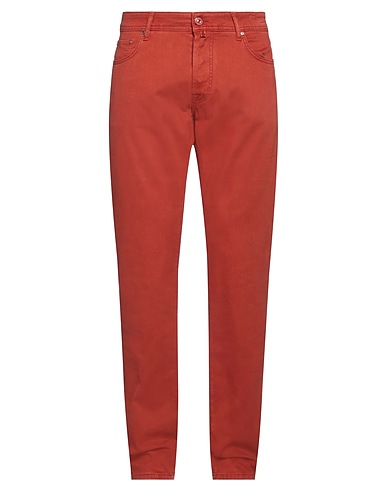 JACOB COHЁN Pantalone Mattone 69% Modal, 28% Cotone, 3% Elastan, Poliestere
