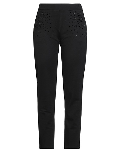 MARIUCCIA Pantalone Nero 70% Viscosa, 25% Poliammide, 5% Elastan