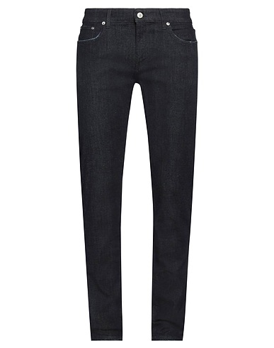 PT Torino Denim trousers Blue 87% Cotton, 11% Polyester, 2% Elastane