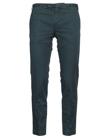 PT Torino Casual pants Deep teal 97% Cotton, 3% Elastane
