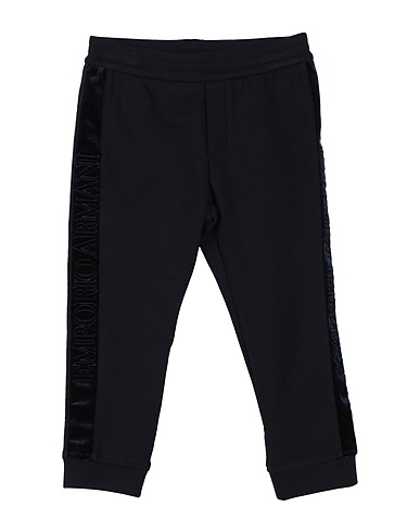EMPORIO ARMANI Casual pants Navy 76% Cotton, 18% Polyester, 6% Elastane
