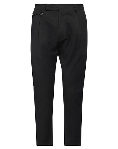 GOLDEN CRAFT 1957 Casual trouser Black 54% Polyester, 44% Wool, 2% Elastane