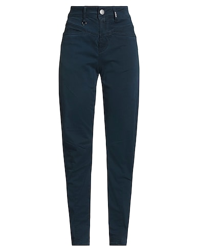 HIGH Casual trouser BLU NAVY 98% Cotton, 2% Elastane