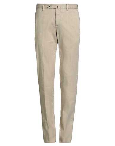 PT Torino Hosen Beige 64% Leinen, 34% Baumwolle, 2% Elastan