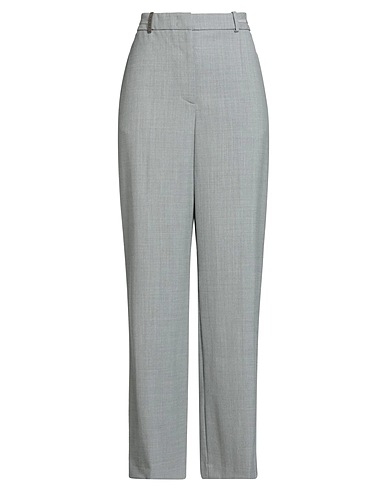 PESERICO Casual trouser Grey 60% Wool, 38% Polyester, 2% Elastane