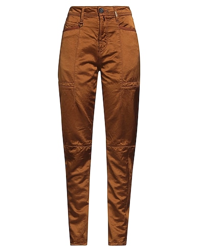 HIGH Casual trouser Mustard 45% Cotton, 36% Rayon, 19% Wool