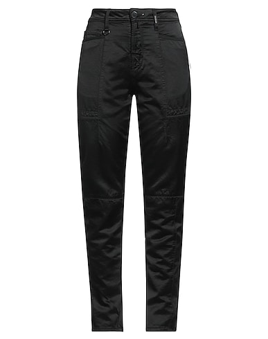 HIGH Casual trouser Black 45% Cotton, 36% Rayon, 19% Wool