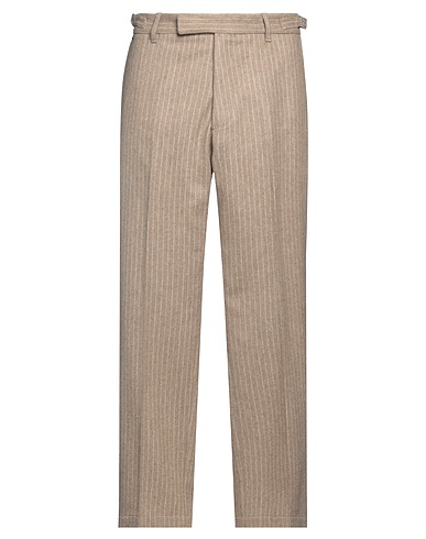 MESSAGERIE Casual pants PATRIZIO PISCAGLIA Sand 68% Wool, 32% Polyester