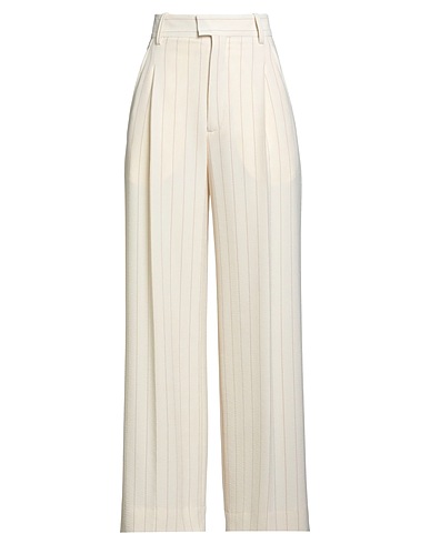 ISABEL MARANT Hosen Cremeweiß 67% Polyester, 30% Recyceltes Polyester, 3% Elastan