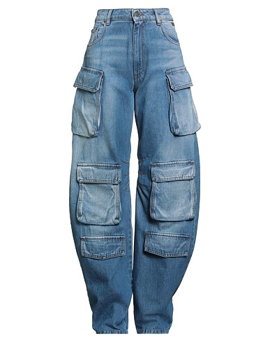 MSGM Denim pants Blue 100% Cotton