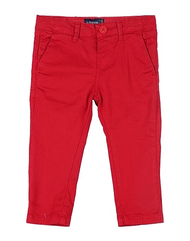 JECKERSON Casual trouser Red 97% Cotton, 3% Elastane