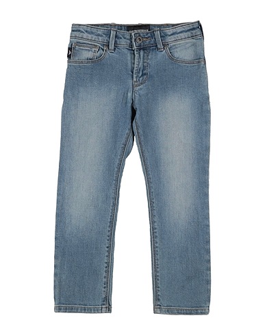EMPORIO ARMANI Denim trousers Blue 99% Cotton, 1% Elastane