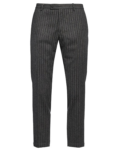 MESSAGERIE Casual trouser Grey 68% Wool, 32% Polyester
